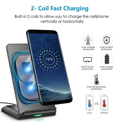 10W Fast Wireless Charging Stand