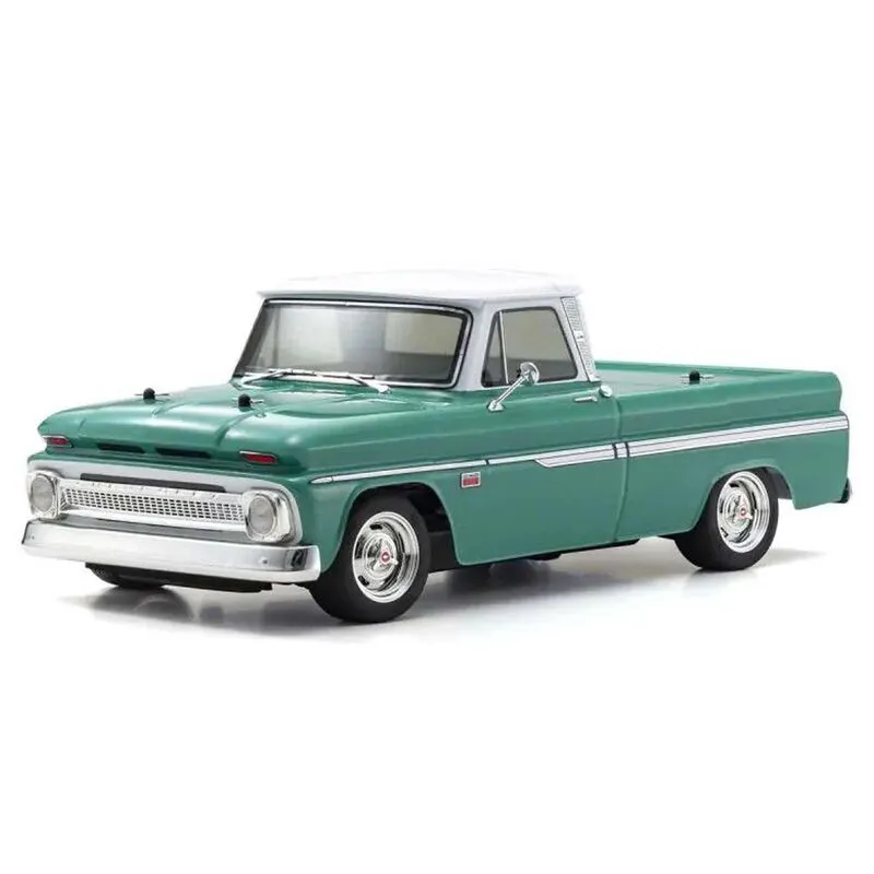 1/10 FAZER Mk2 FZ02L 1966 Chevy C10 Fleetside 4WD Pickup, Light Green (KYO34435T1)