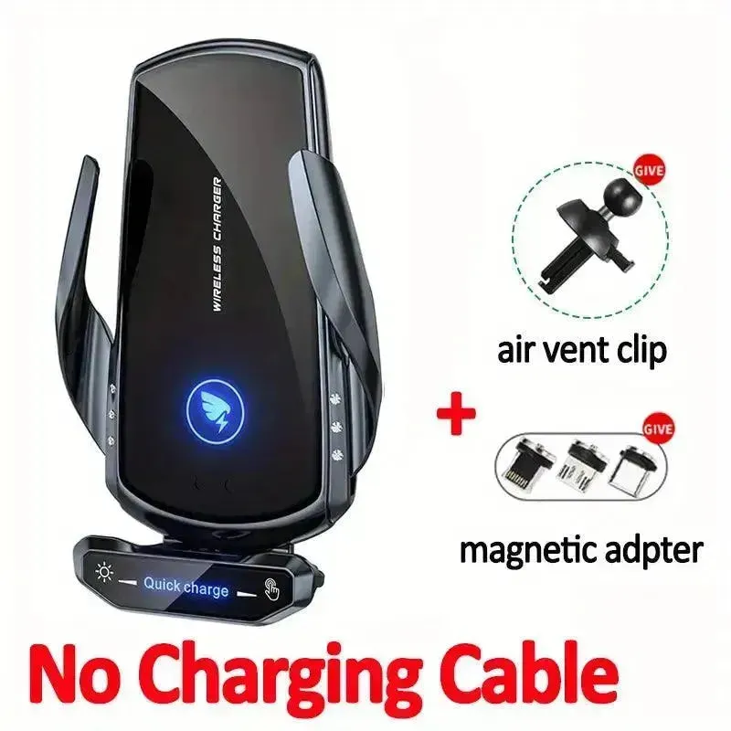 15W Fast Wireless Car Charger & Phone Holder