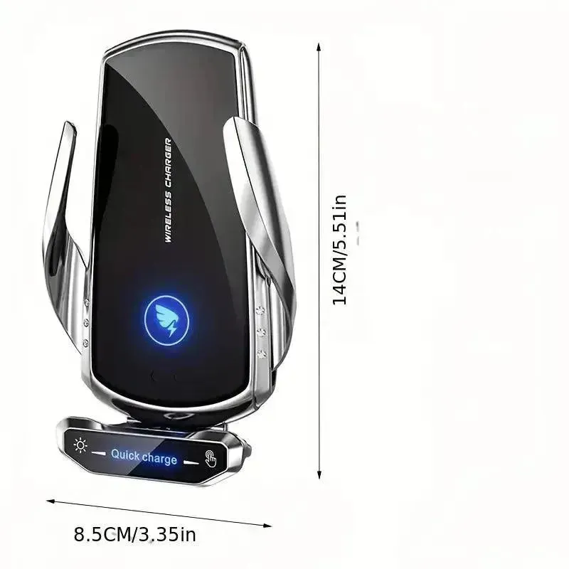 15W Fast Wireless Car Charger & Phone Holder