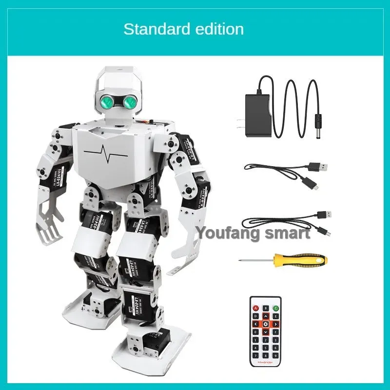 17 Dof Humanoid Bionic Robot Tonybot for Arduino Educational Artificial Intelligence Recognition AI Programming Development Kit