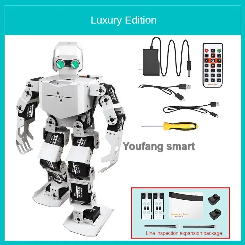 17 Dof Humanoid Bionic Robot Tonybot for Arduino Educational Artificial Intelligence Recognition AI Programming Development Kit