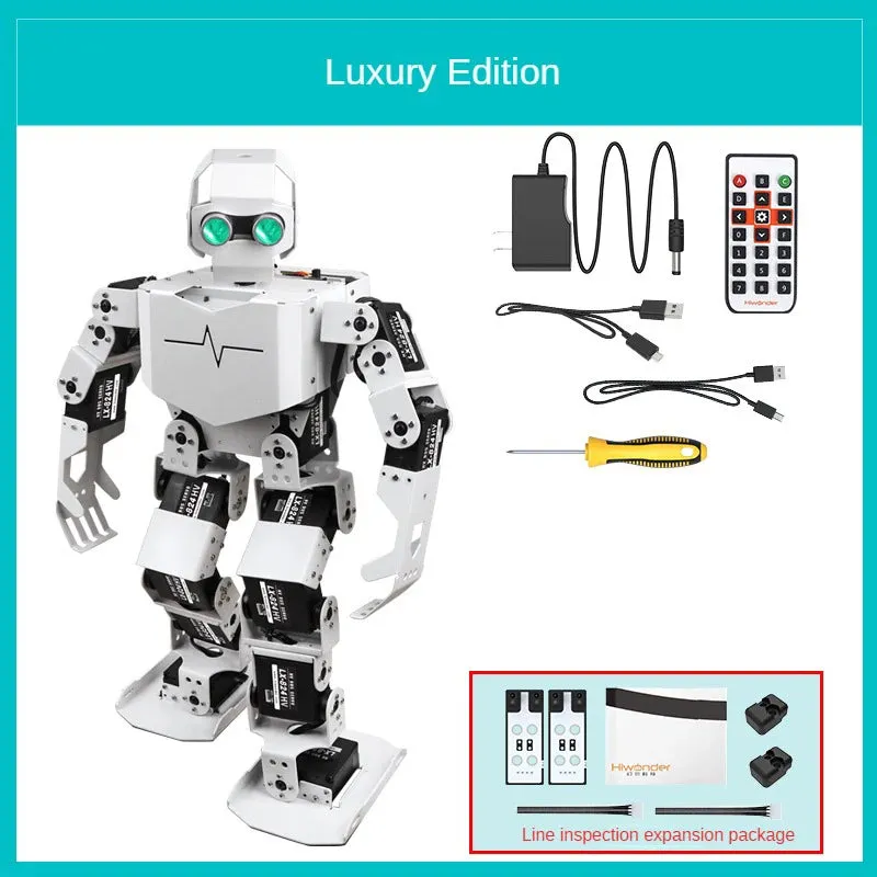 17 Dof Humanoid Bionic Robot Tonybot for Arduino Educational Artificial Intelligence Recognition AI Programming Development Kit