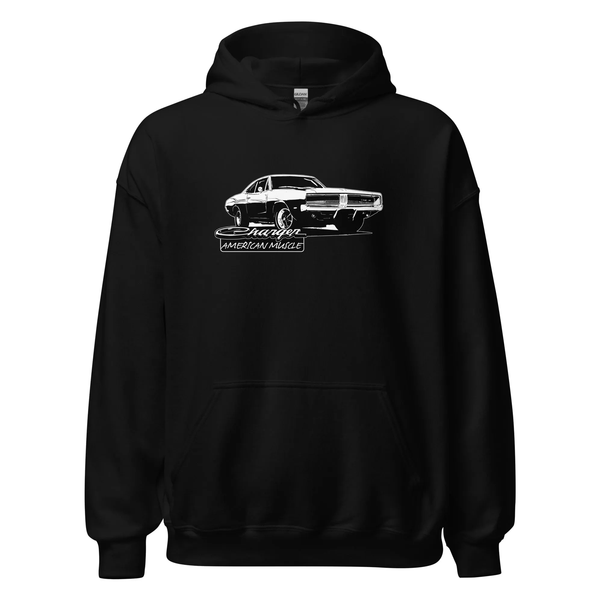 1969 Charger Hoodie American Muscle Car Sweatshirt