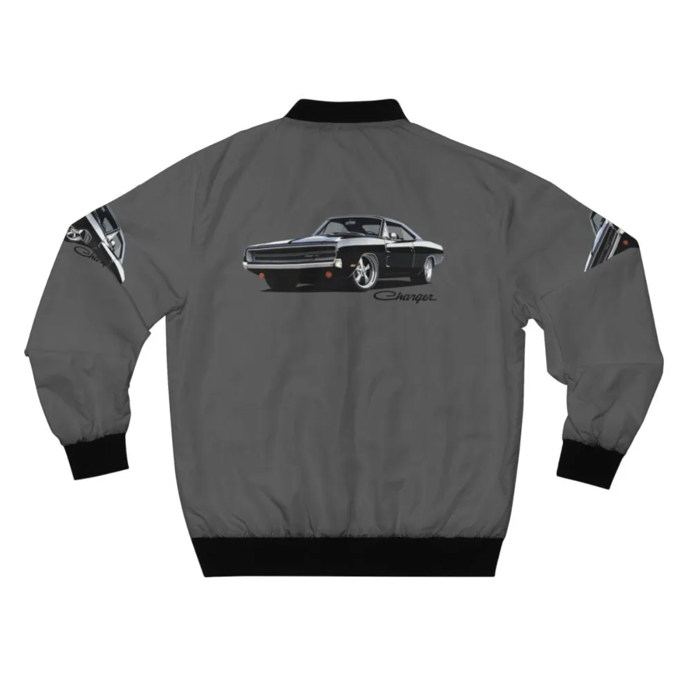 1970 Dodge Charger Bomber Jacket - Iconic Muscle Car Style