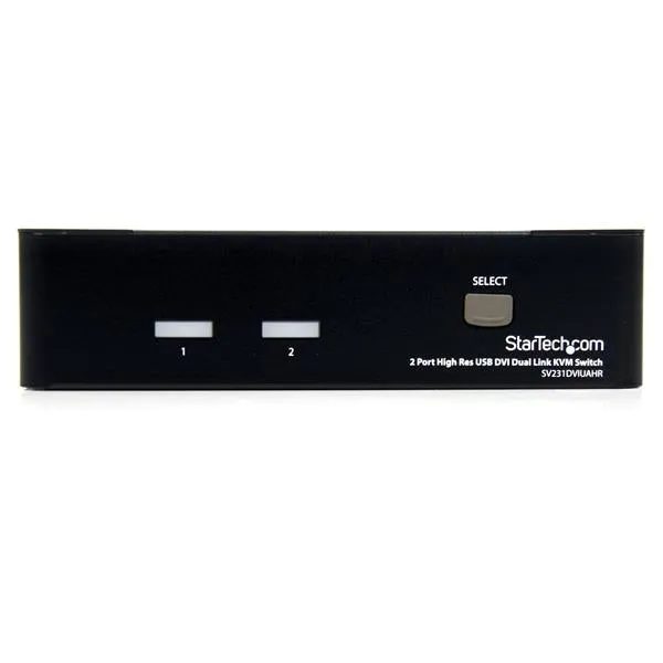 2 Port High Res Usb Dvi Dual Li