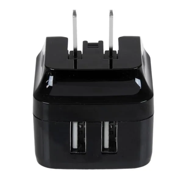 2 Port Usb Travel Wall Charger