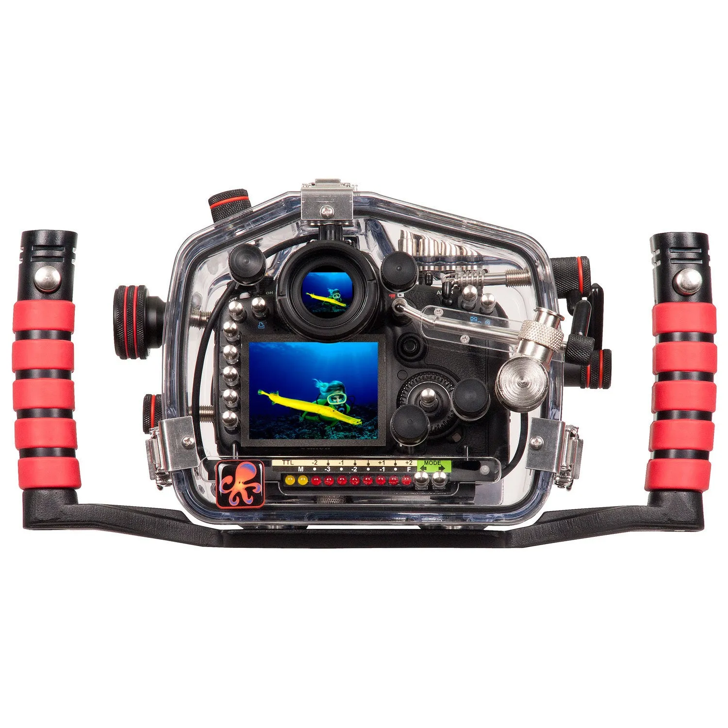 200FL Underwater TTL Housing for Canon EOS 7D DSLR Camera