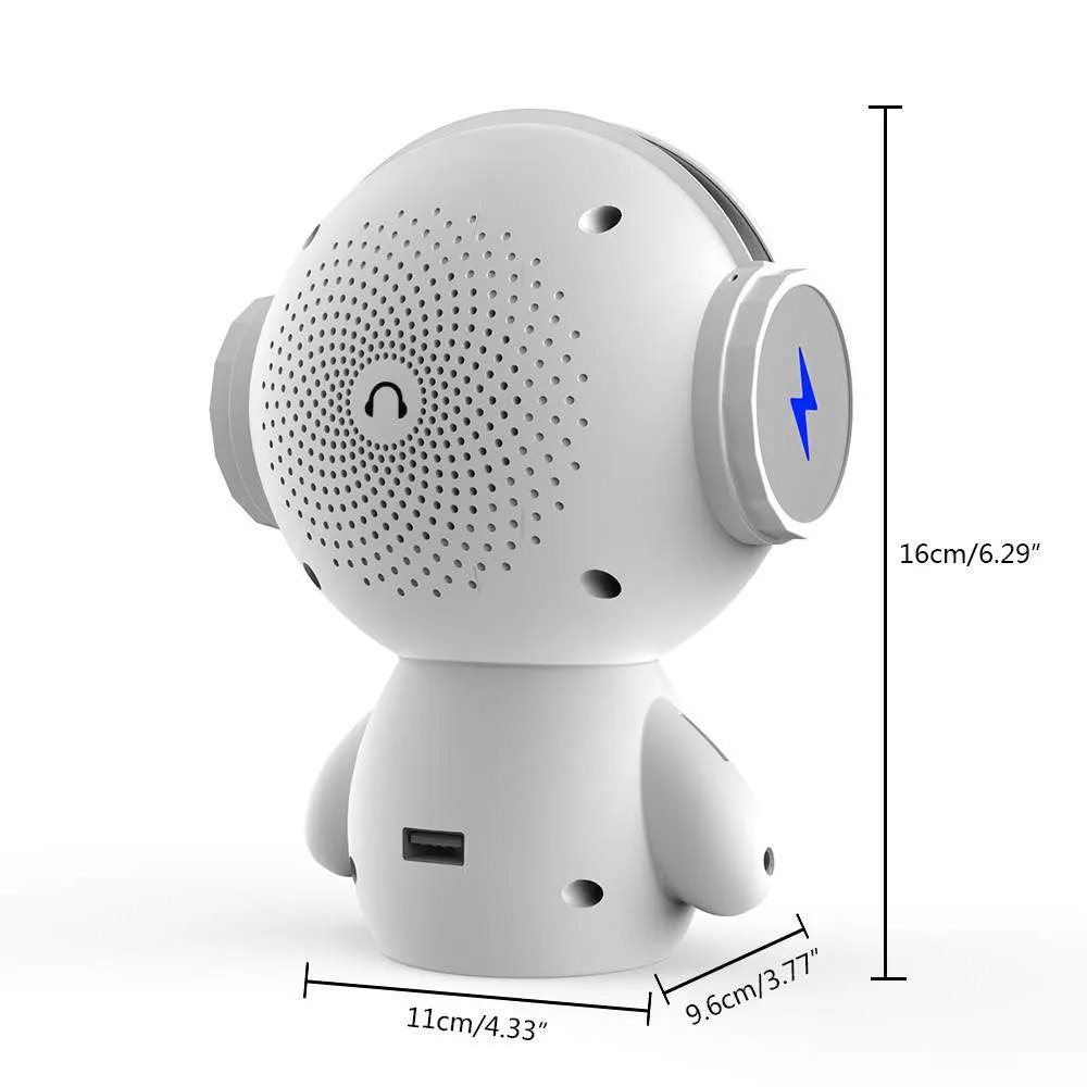 2017 M10 Cute portable Robot Bluetooth Speaker