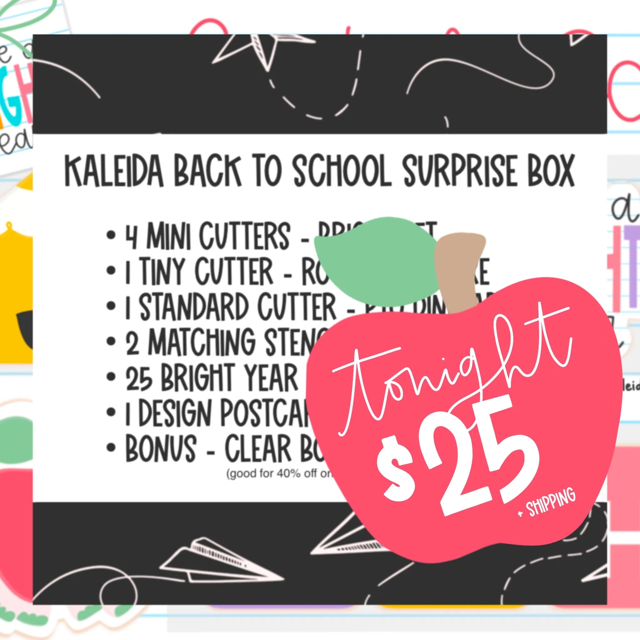 2024 Kaleida Back to School Surprise Box - Please Purchase Separately