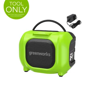 24V Cordless Battery Mini Bluetooth Speaker (Tool Only)