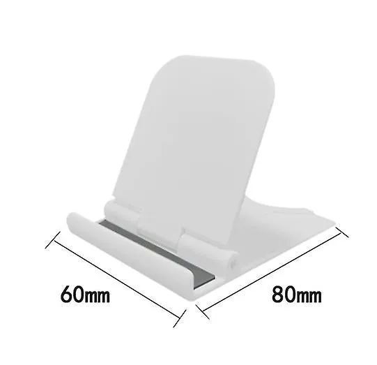 2Pcs green Universal mobile phone tablet desktop stand, foldable plastic mobile phone stand AZ19075