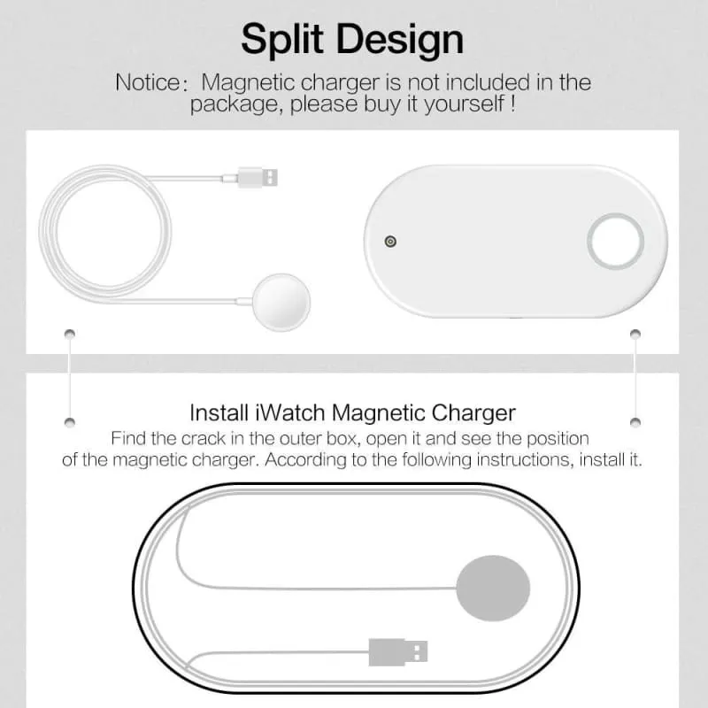 3 in 1 Wireless Charger Station