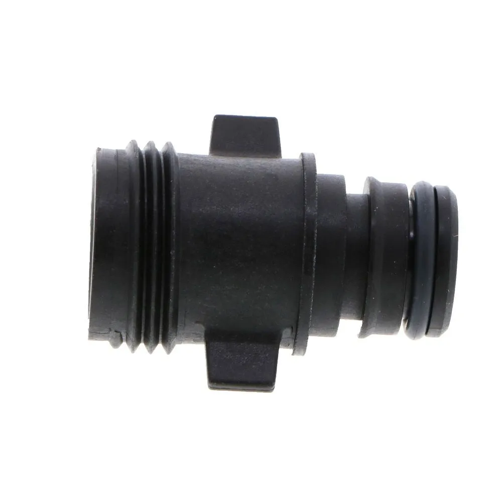 3/4 Quad Port x Garden Hose Adapter Fittings (Pair)