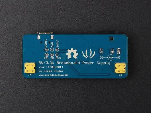 5V/3.3V Breadboard Power Supply v1.2