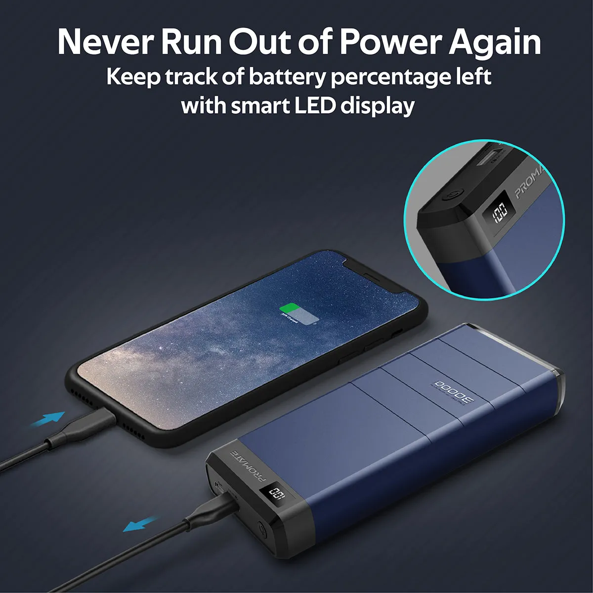 78W High Capacity Power Bank with Power Delivery & QC 3.0