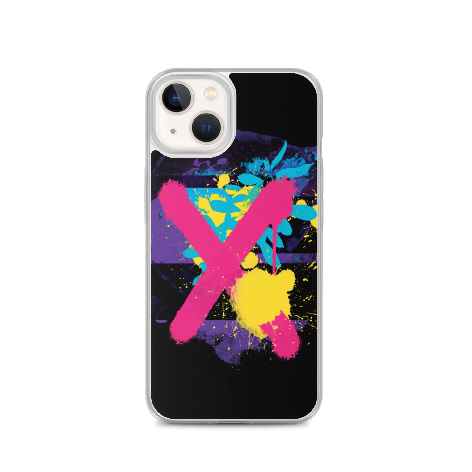 Abstract Series 01 iPhone Case Black