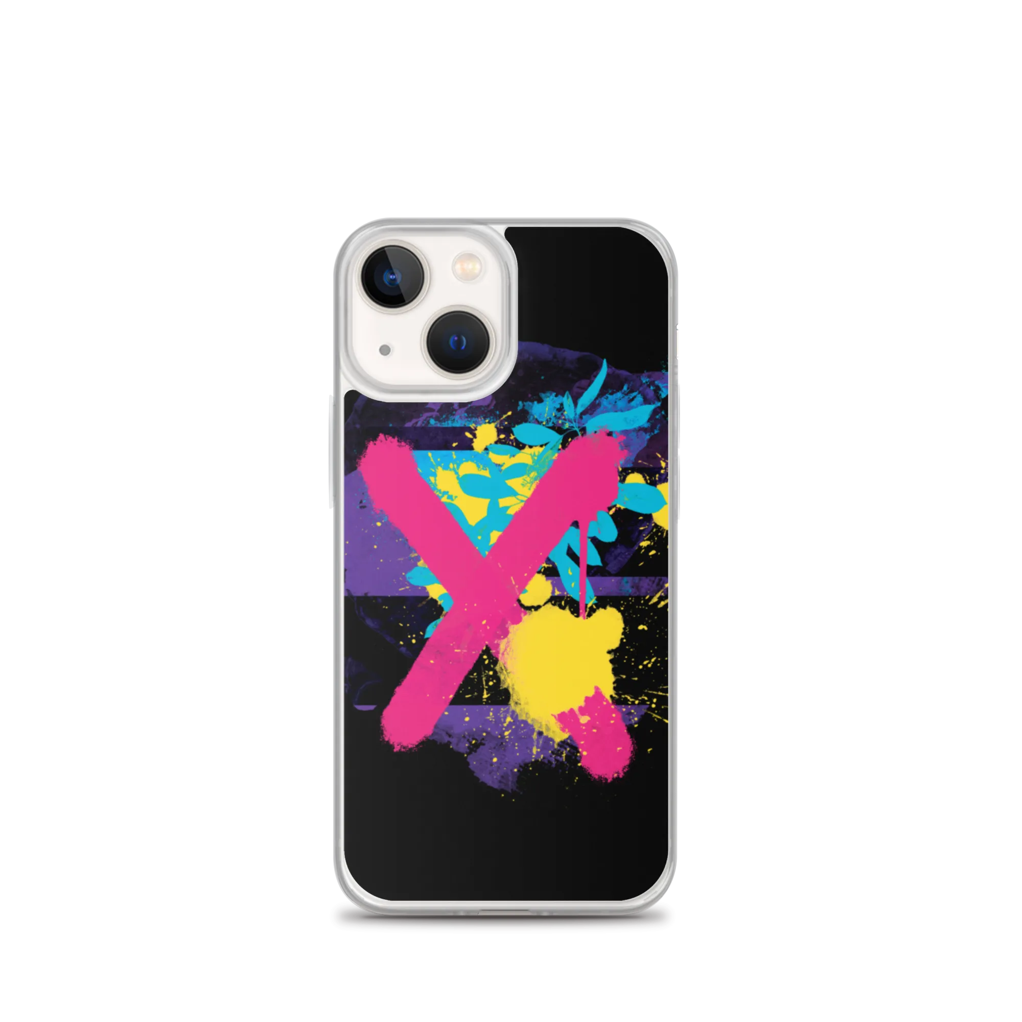 Abstract Series 01 iPhone Case Black