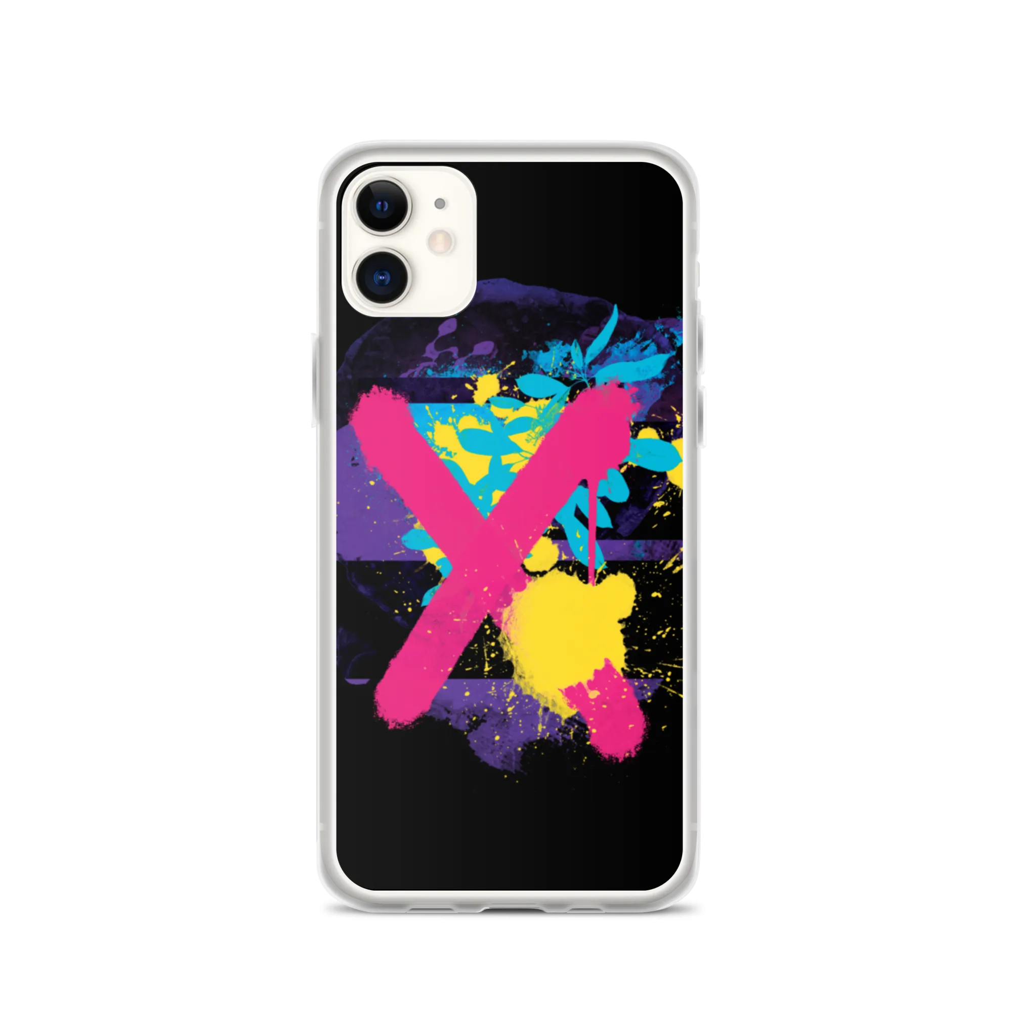 Abstract Series 01 iPhone Case Black