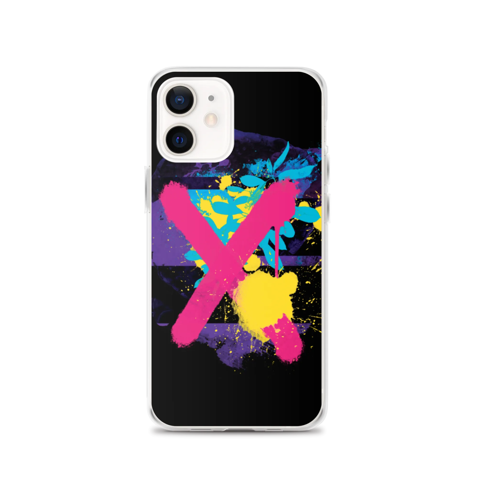 Abstract Series 01 iPhone Case Black