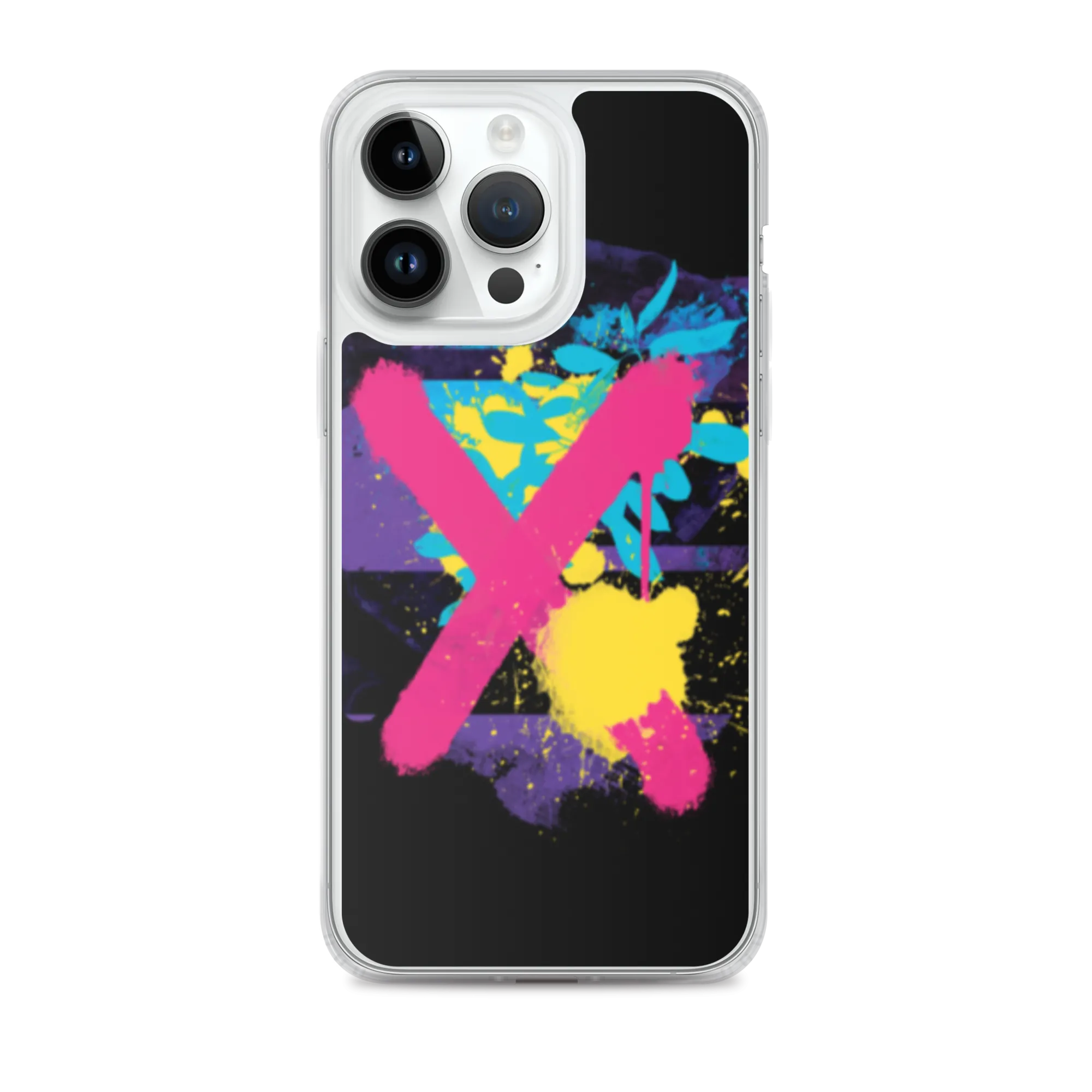 Abstract Series 01 iPhone Case Black