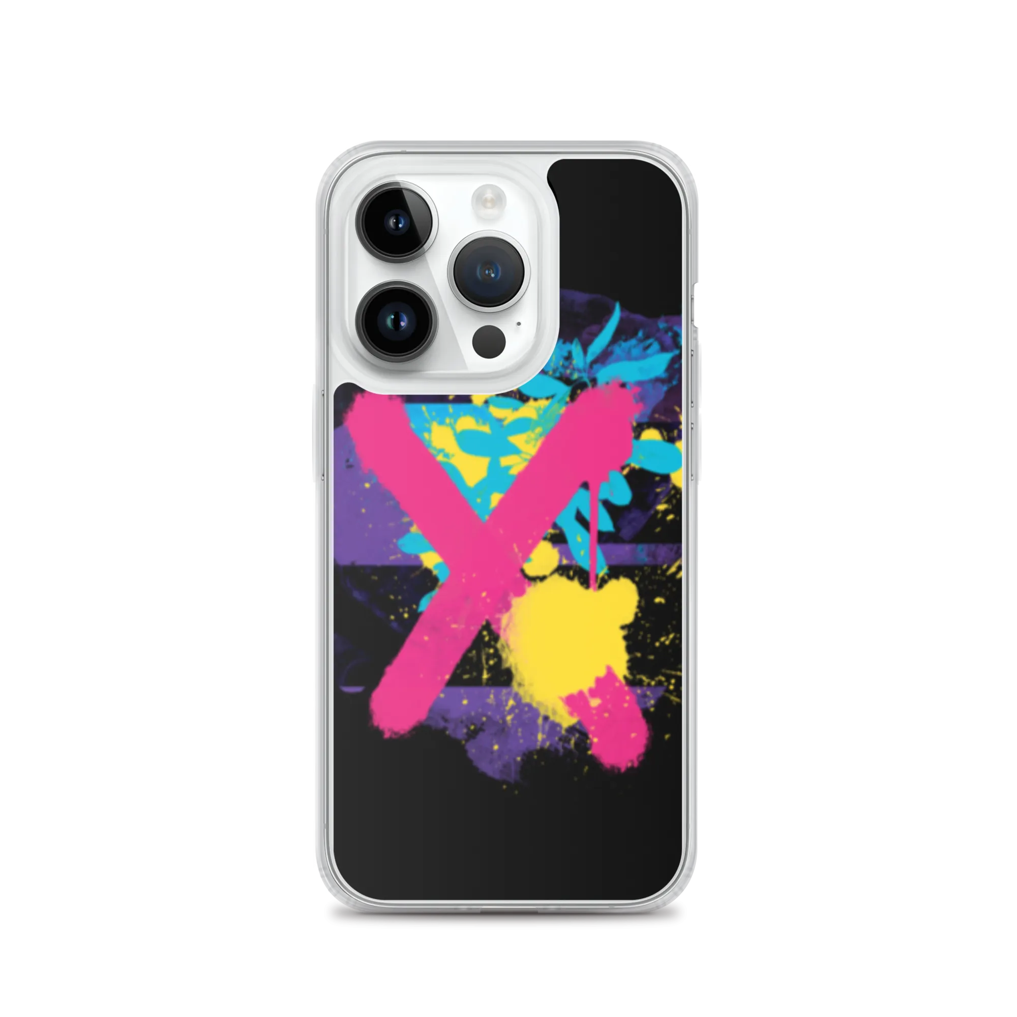 Abstract Series 01 iPhone Case Black