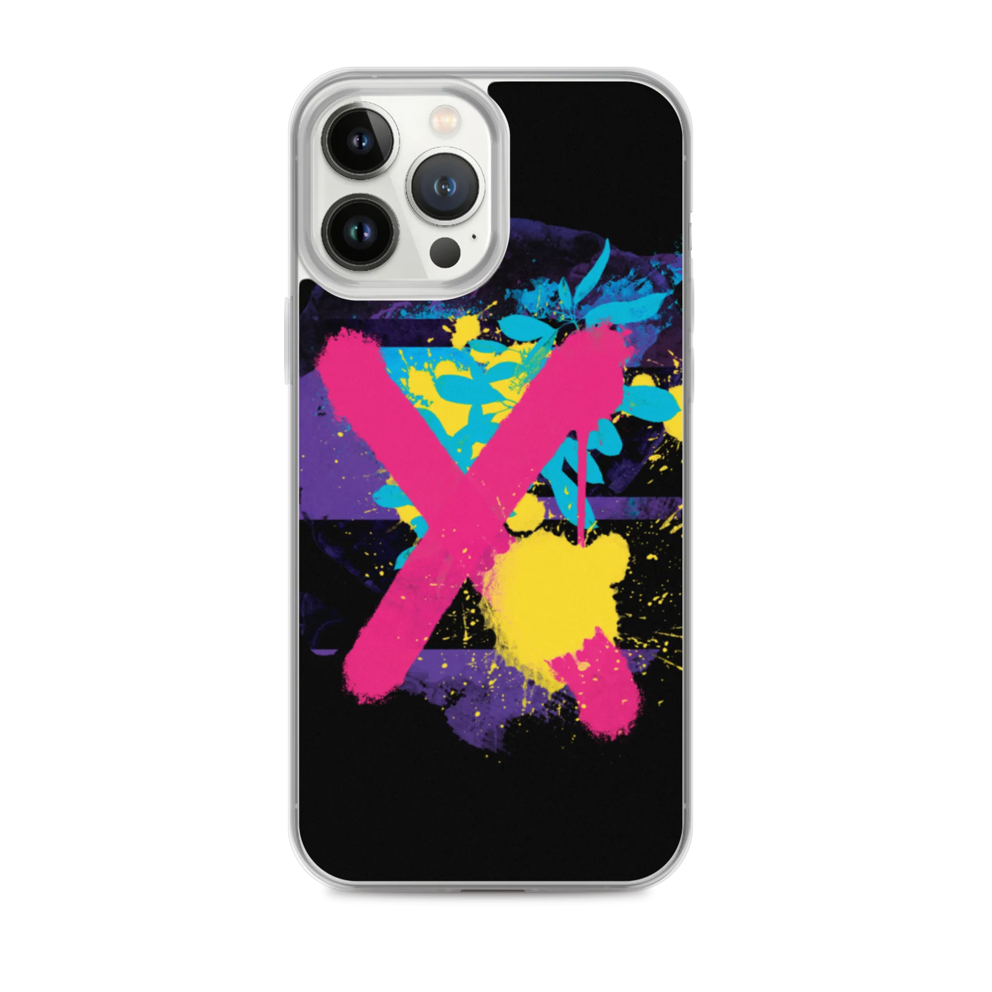 Abstract Series 01 iPhone Case Black