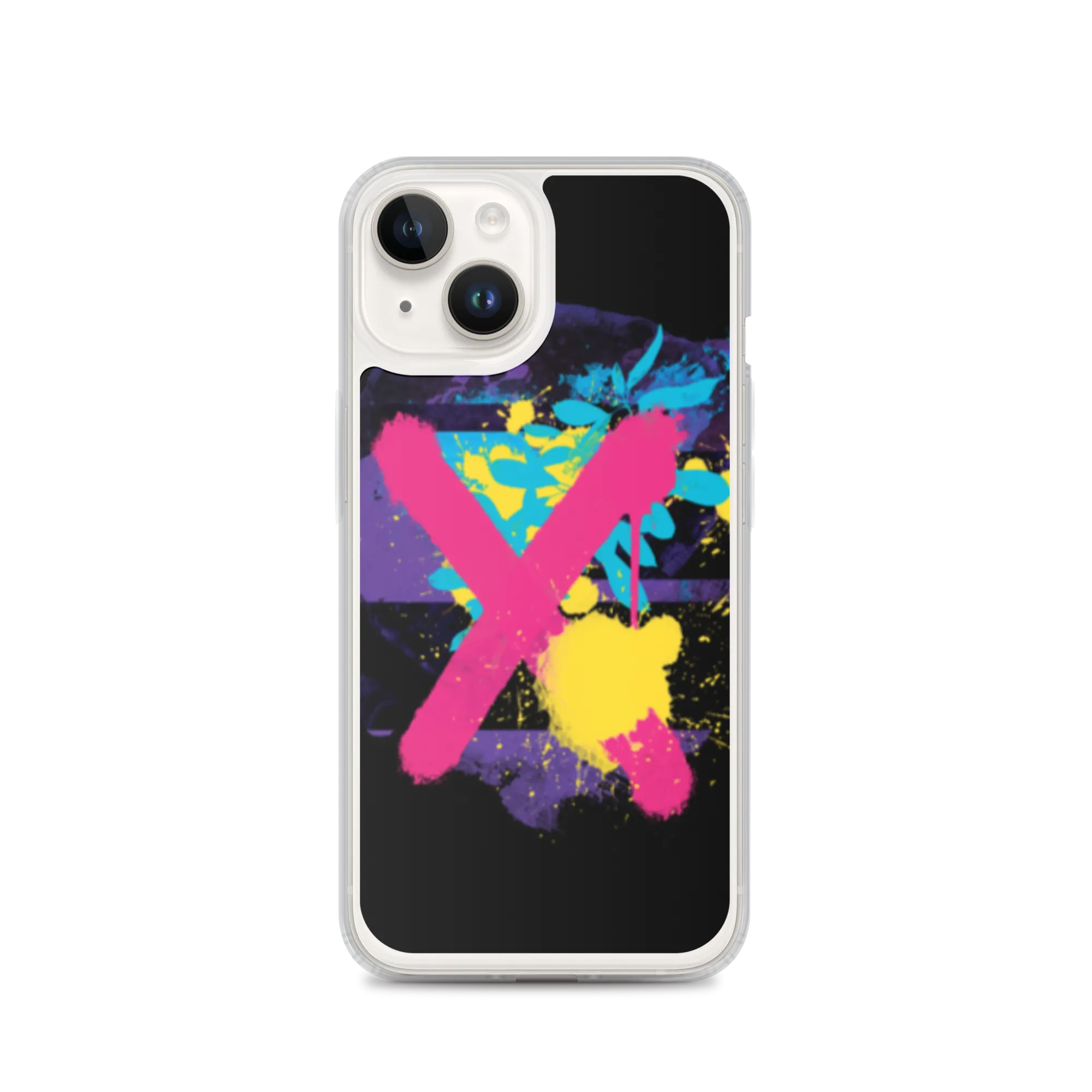 Abstract Series 01 iPhone Case Black