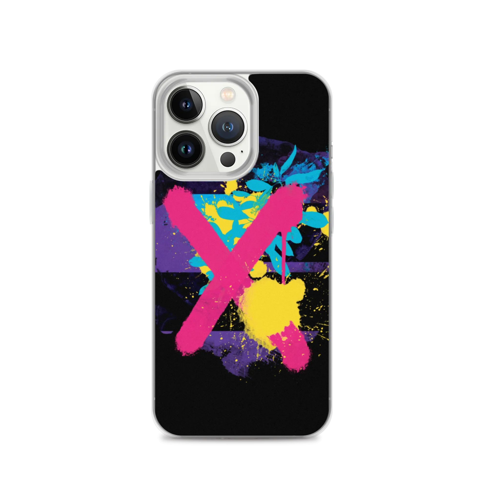 Abstract Series 01 iPhone Case Black