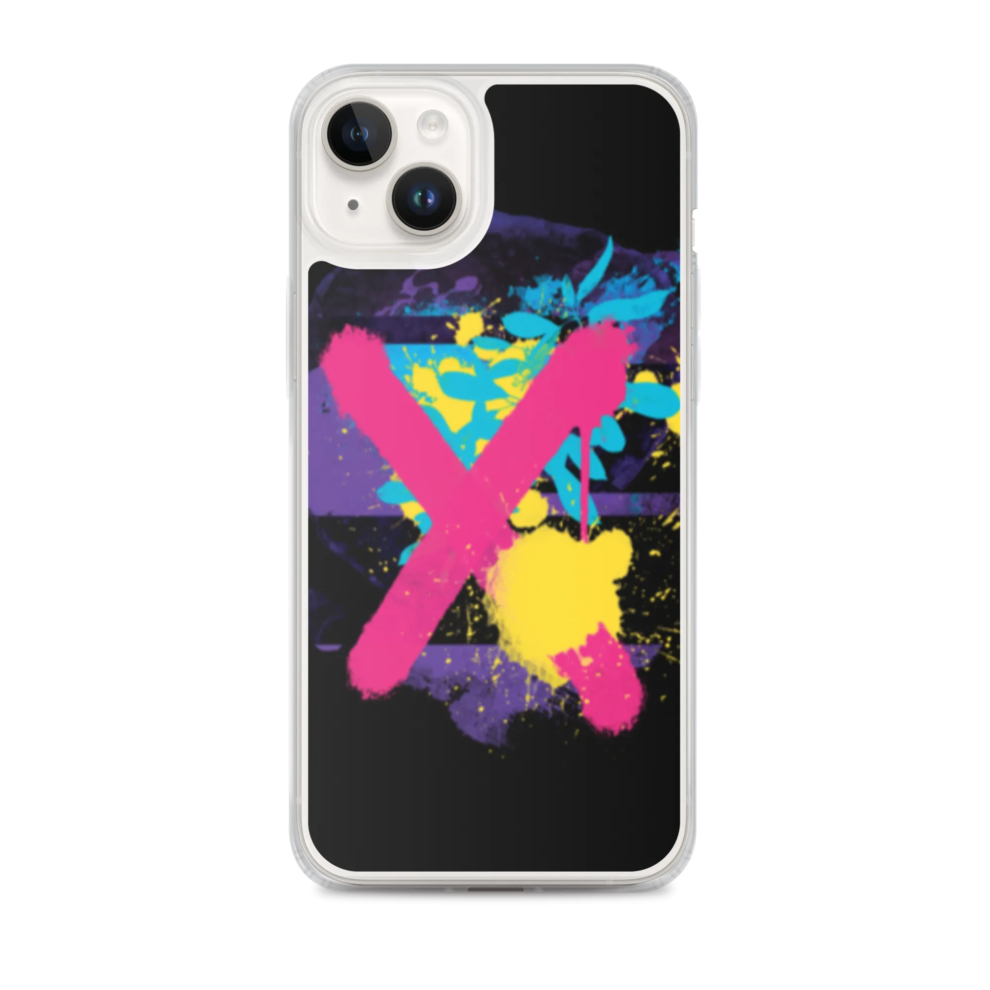 Abstract Series 01 iPhone Case Black