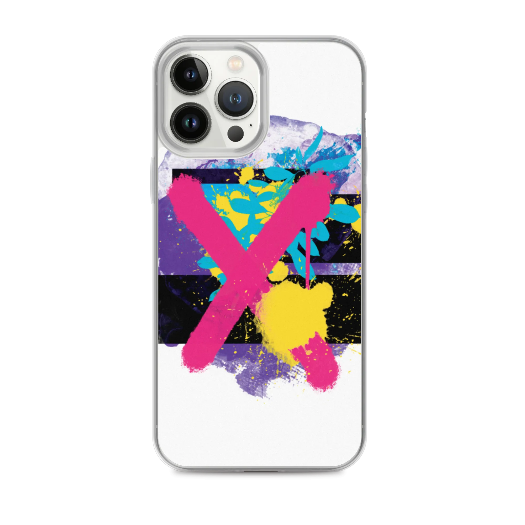 Abstract Series 01 iPhone Case White