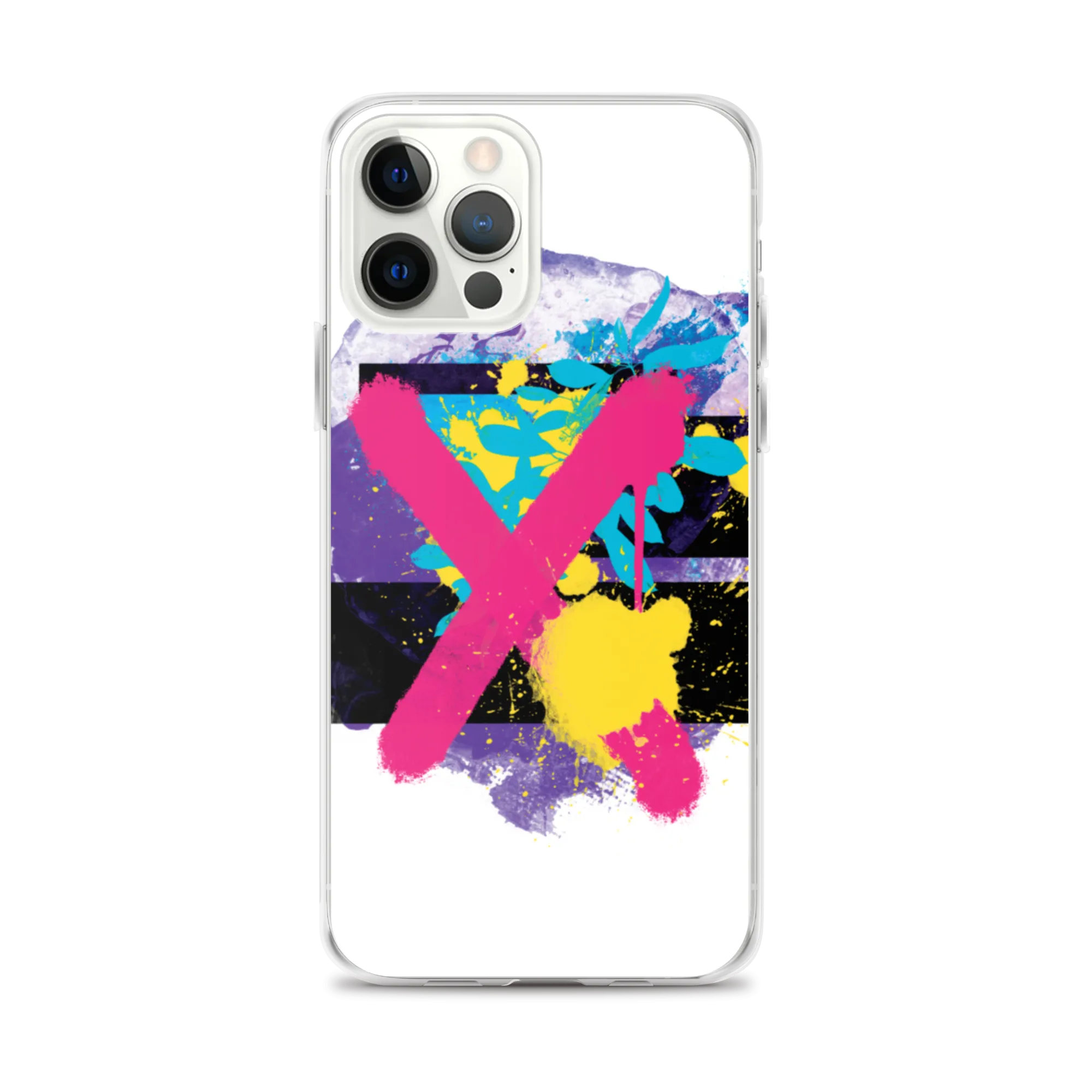 Abstract Series 01 iPhone Case White