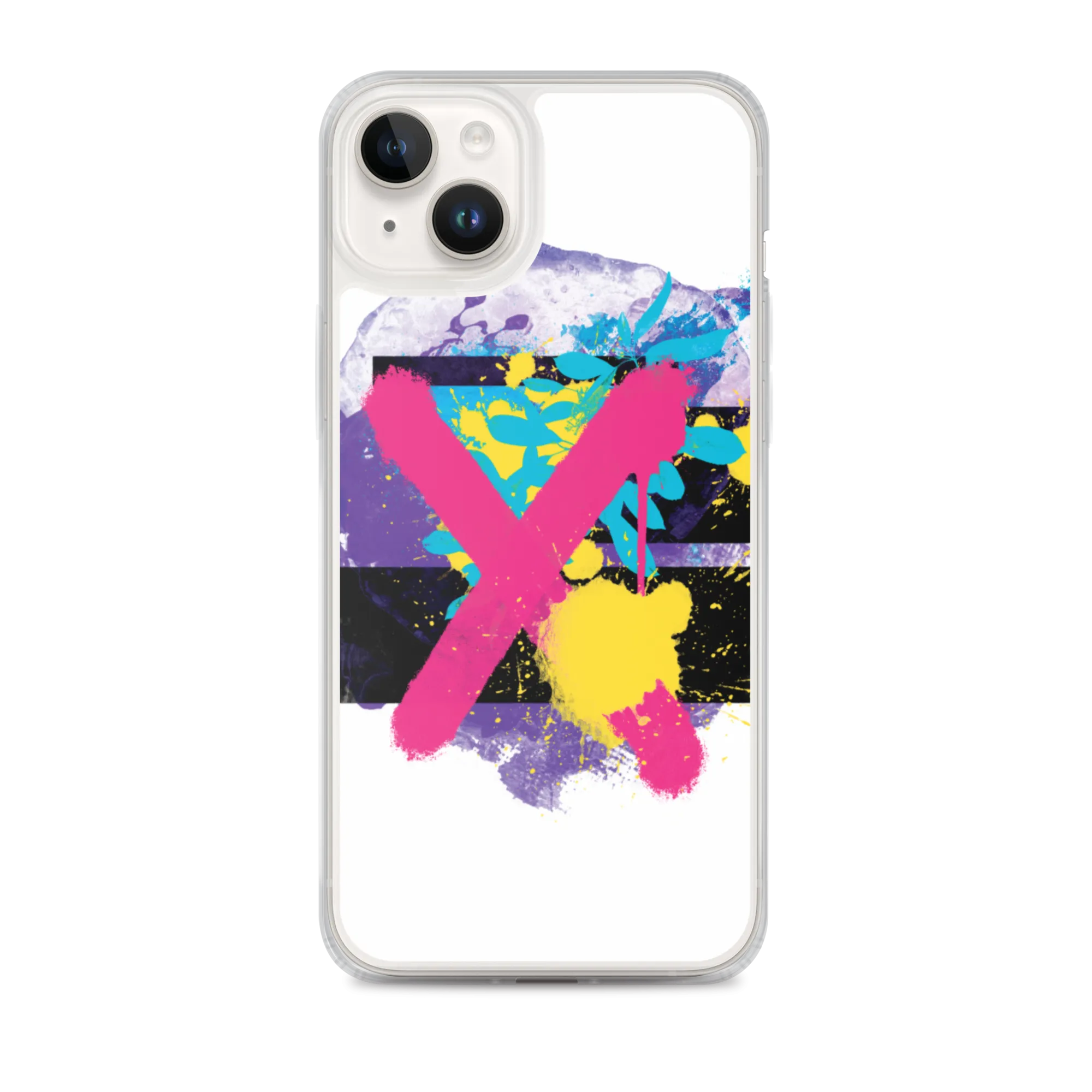 Abstract Series 01 iPhone Case White