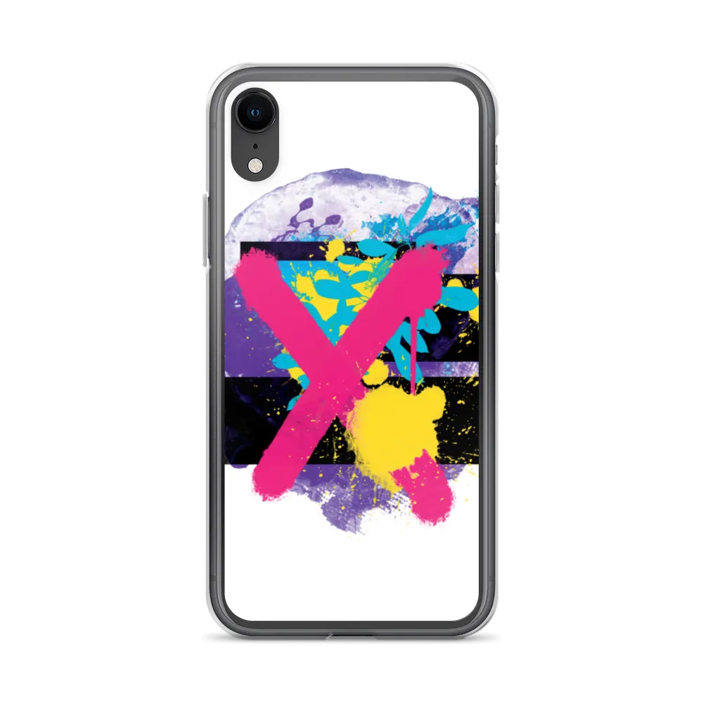 Abstract Series 01 iPhone Case White