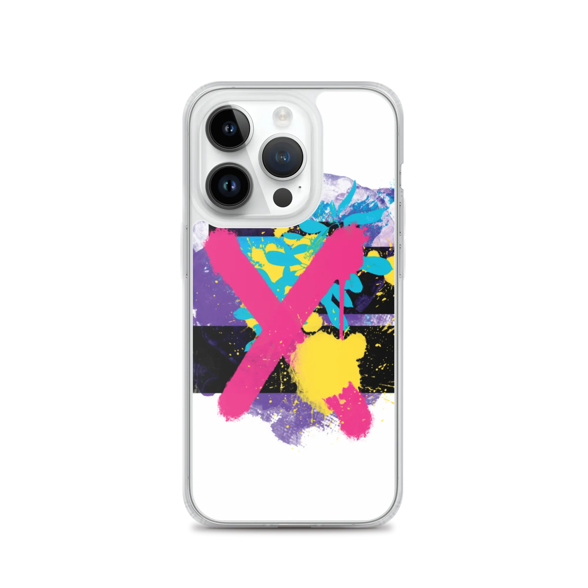 Abstract Series 01 iPhone Case White