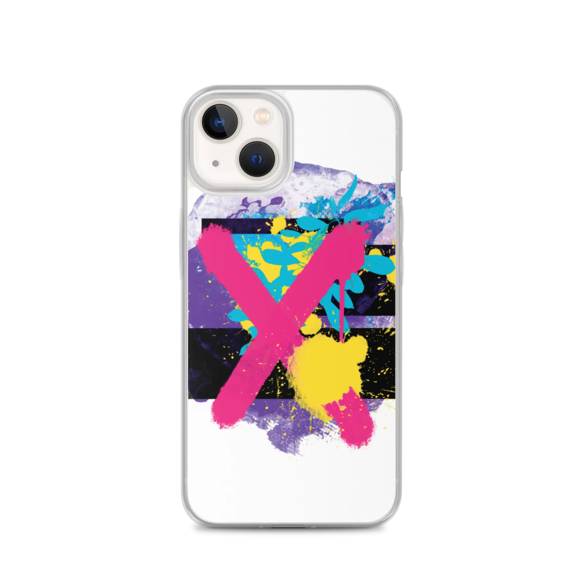 Abstract Series 01 iPhone Case White