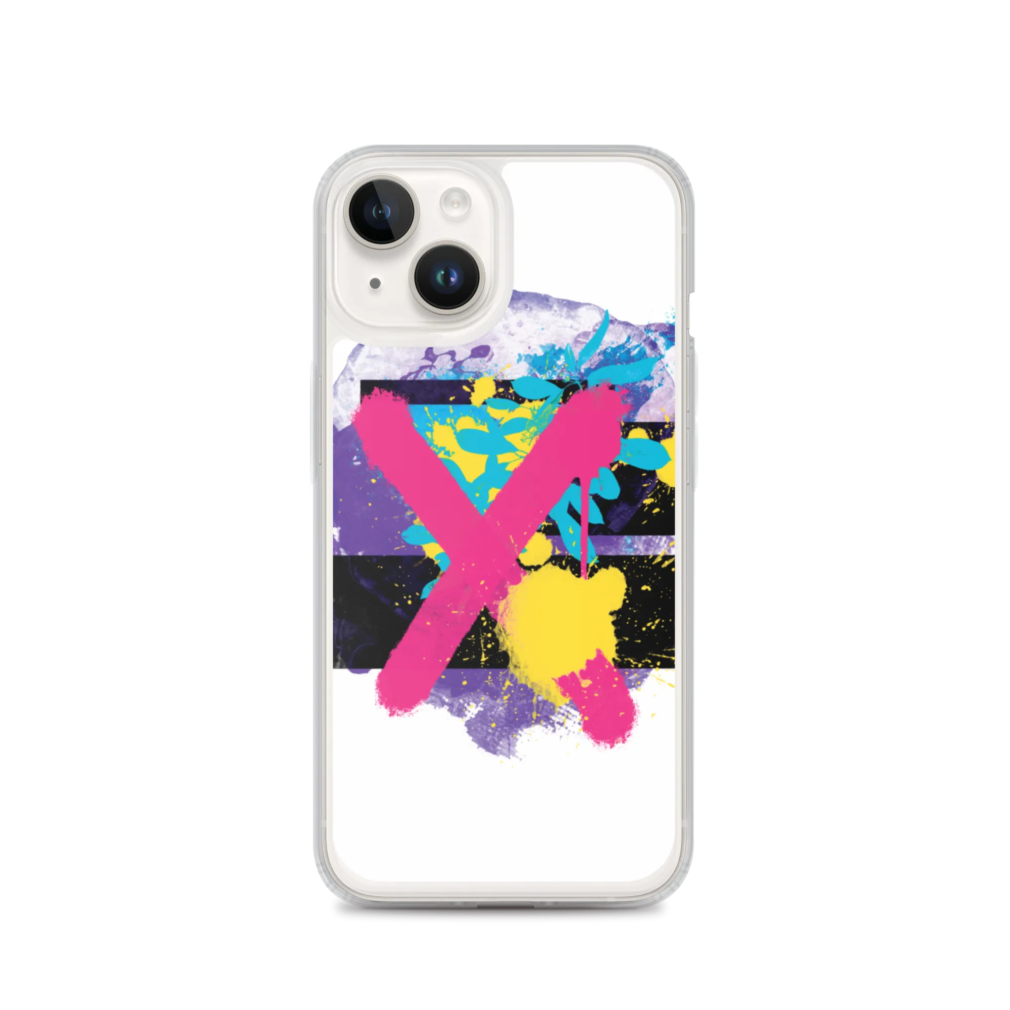 Abstract Series 01 iPhone Case White