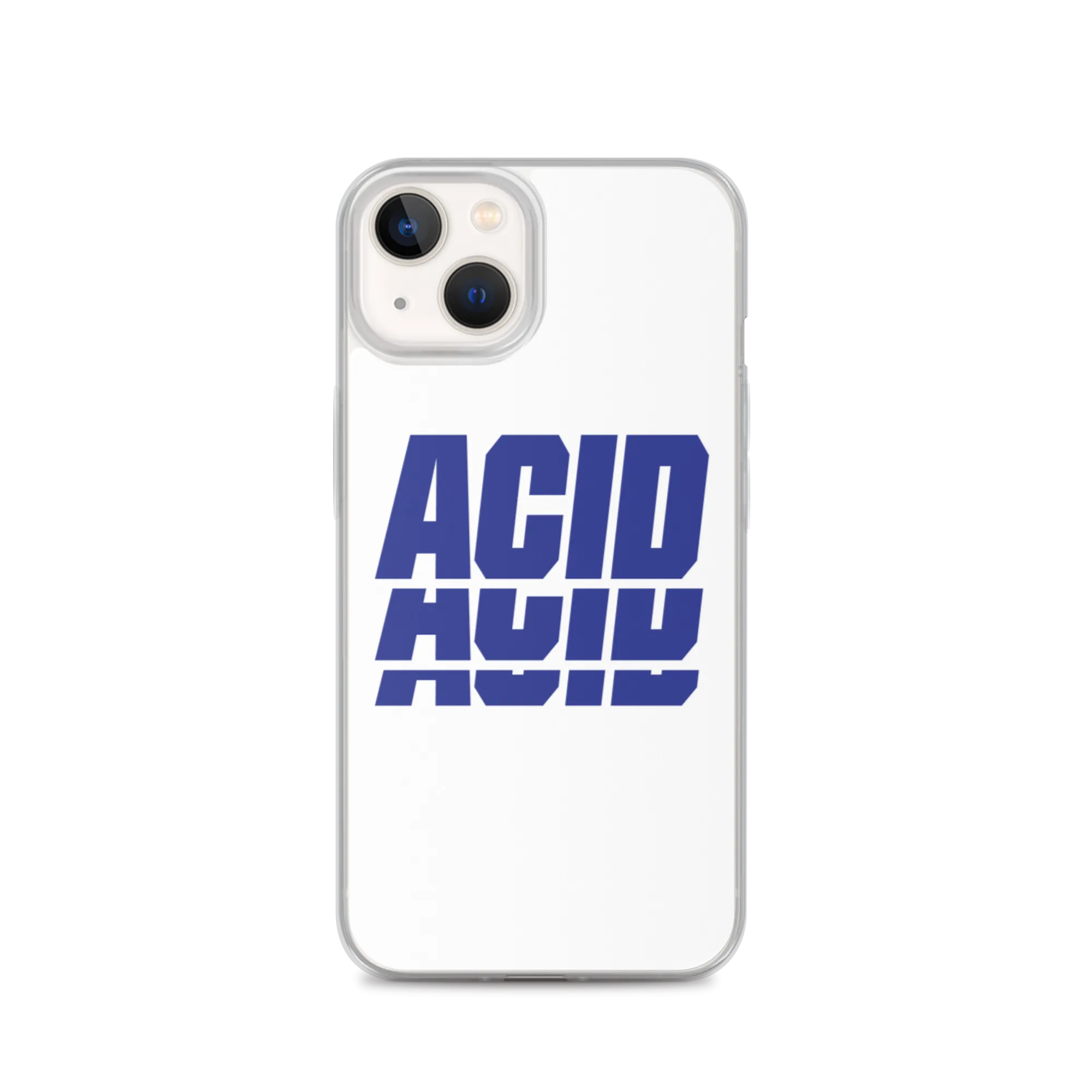 ACID Blue iPhone Case