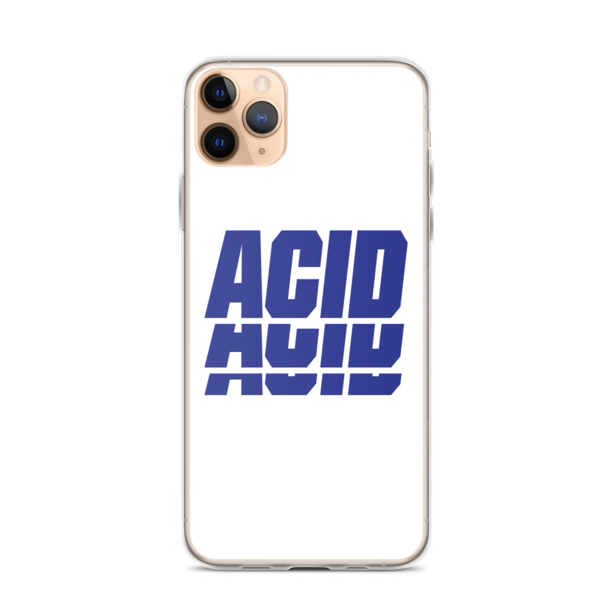 ACID Blue iPhone Case