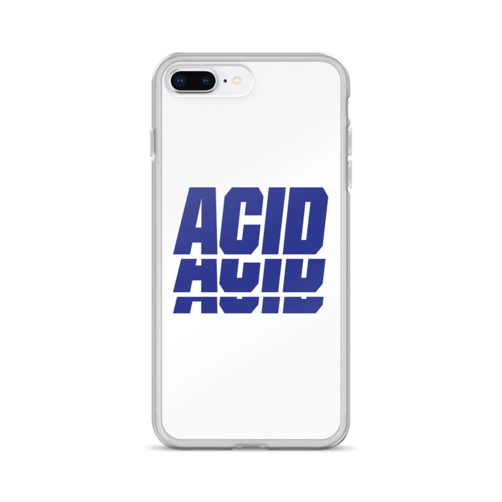 ACID Blue iPhone Case