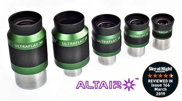 Altair Ultraflat 10mm 60 Degree Eyepiece Stainless Steel Barrel