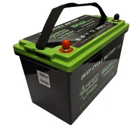 Amped Outdoors Dual Purpose Lithium Battery (Cranking) | Nominal Capacity 130Ah | Nominal Voltage 12V | Motor Horsepower Up-To 250 HP