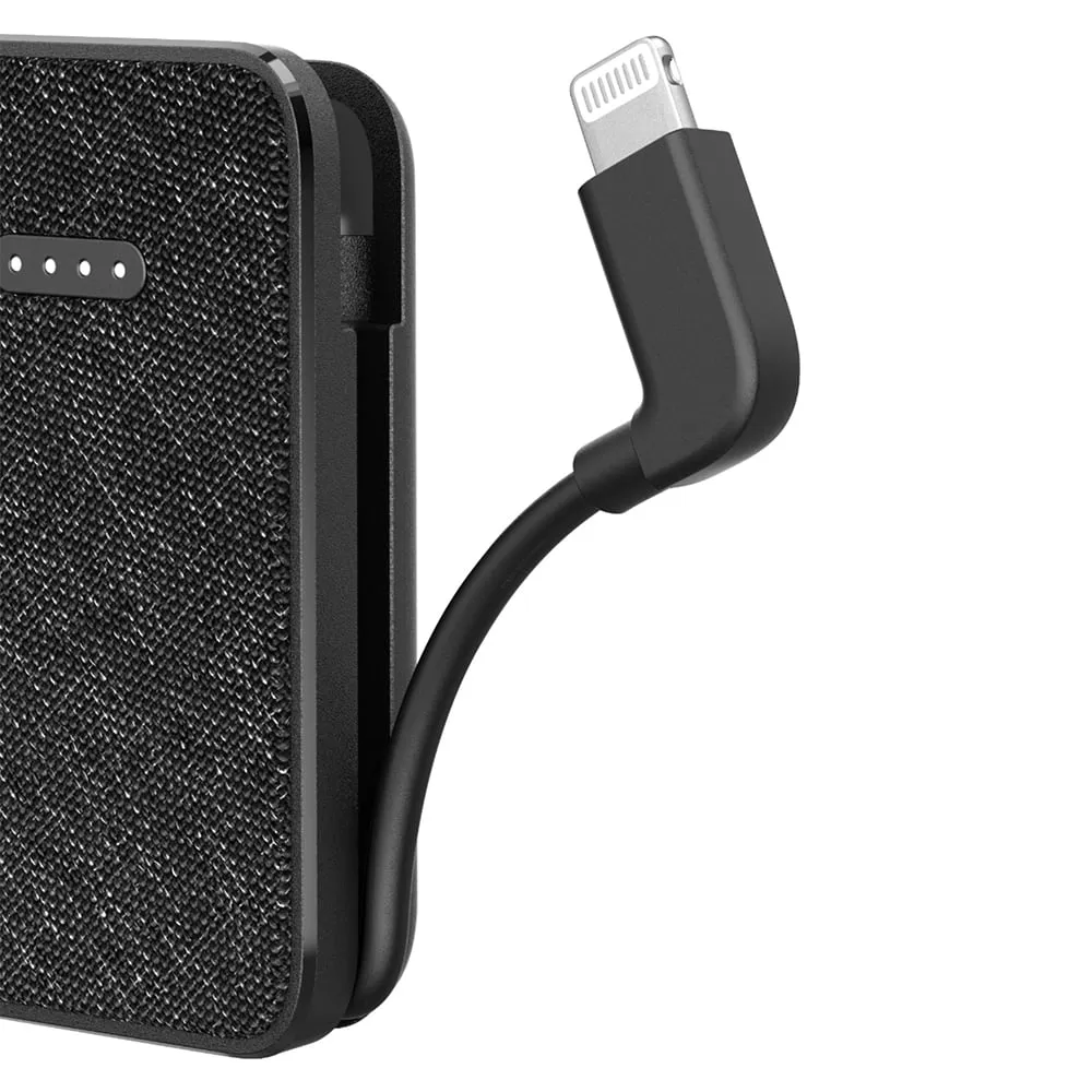 Anker PowerCore  10000mAh Portable Charger with Built-in Lightning Cable