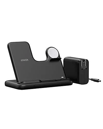 Anker PowerWave 4-in-1 Charging Station with Wireless Charger