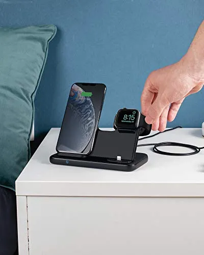 Anker PowerWave 4-in-1 Charging Station with Wireless Charger