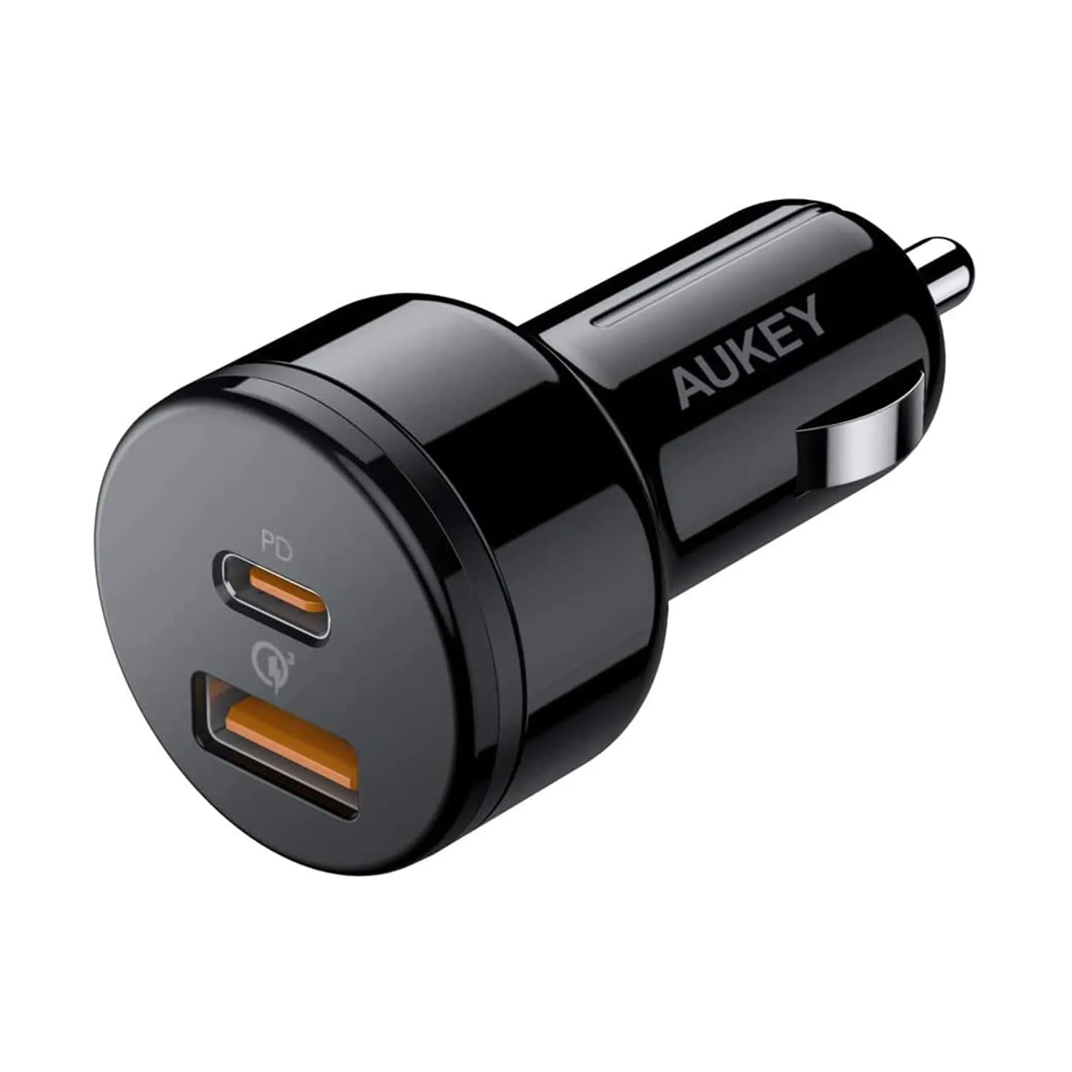 Aukey Car Charger 36W 2-Port with Power Delivery 3.0