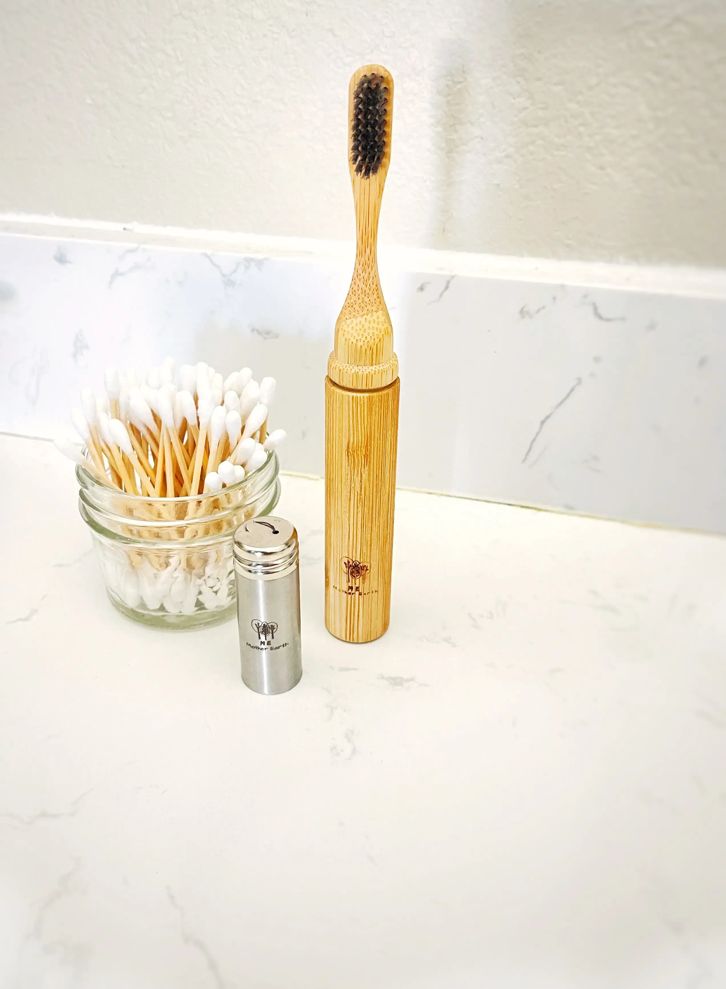 Bamboo All-In-One Travel Toothbrush