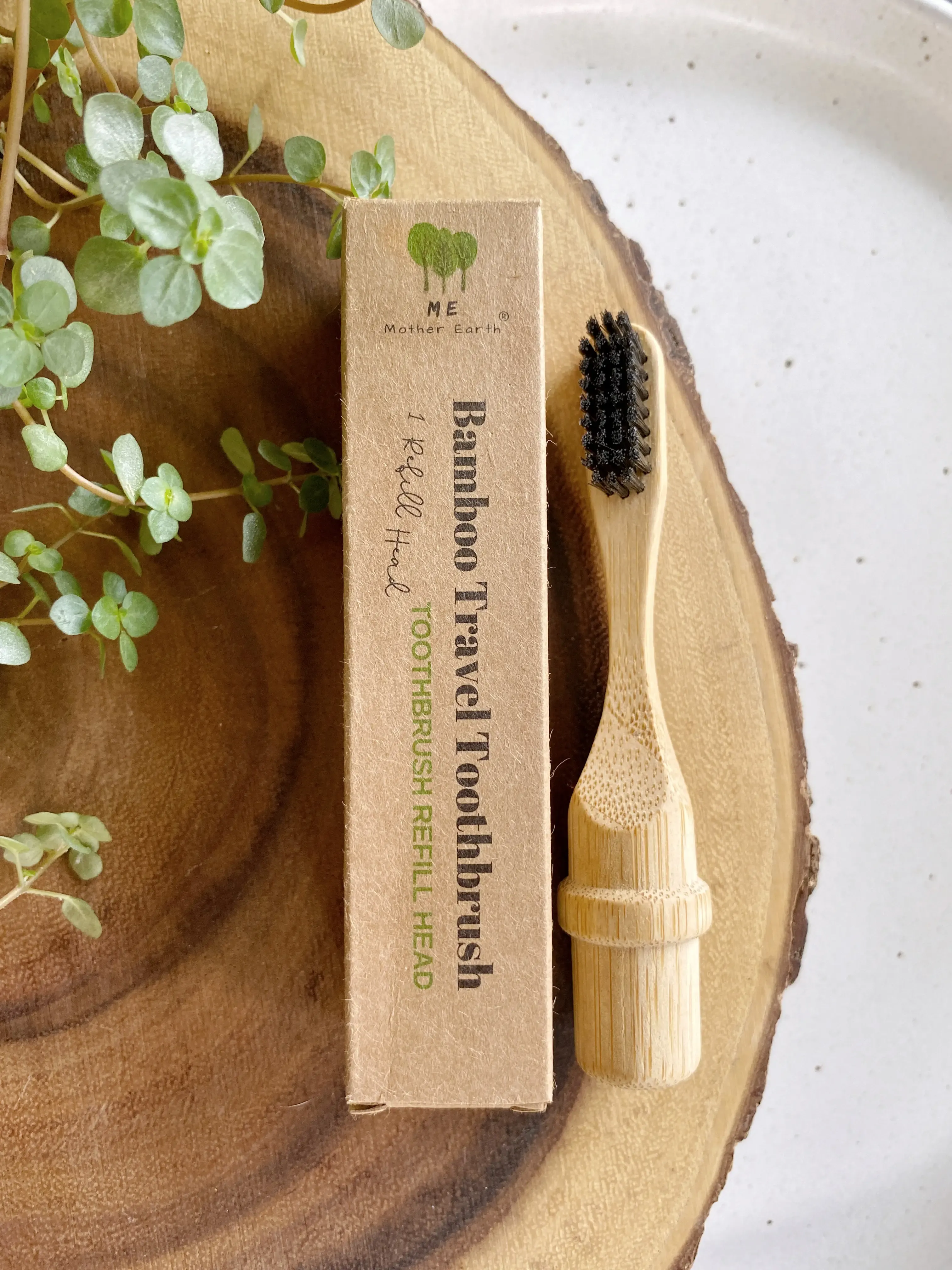 Bamboo All-In-One Travel Toothbrush