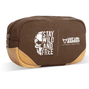 Bang Men's Wash Bag Travel Toiletry Organizer for Travel Accessories (Brown)