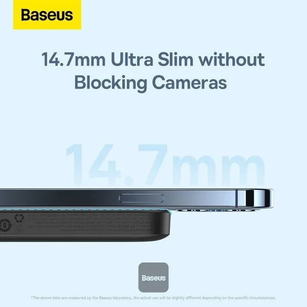 Baseus Magnetic Mini Wireless Fast Charge Power Bank - 10000mAh / 20W / Black